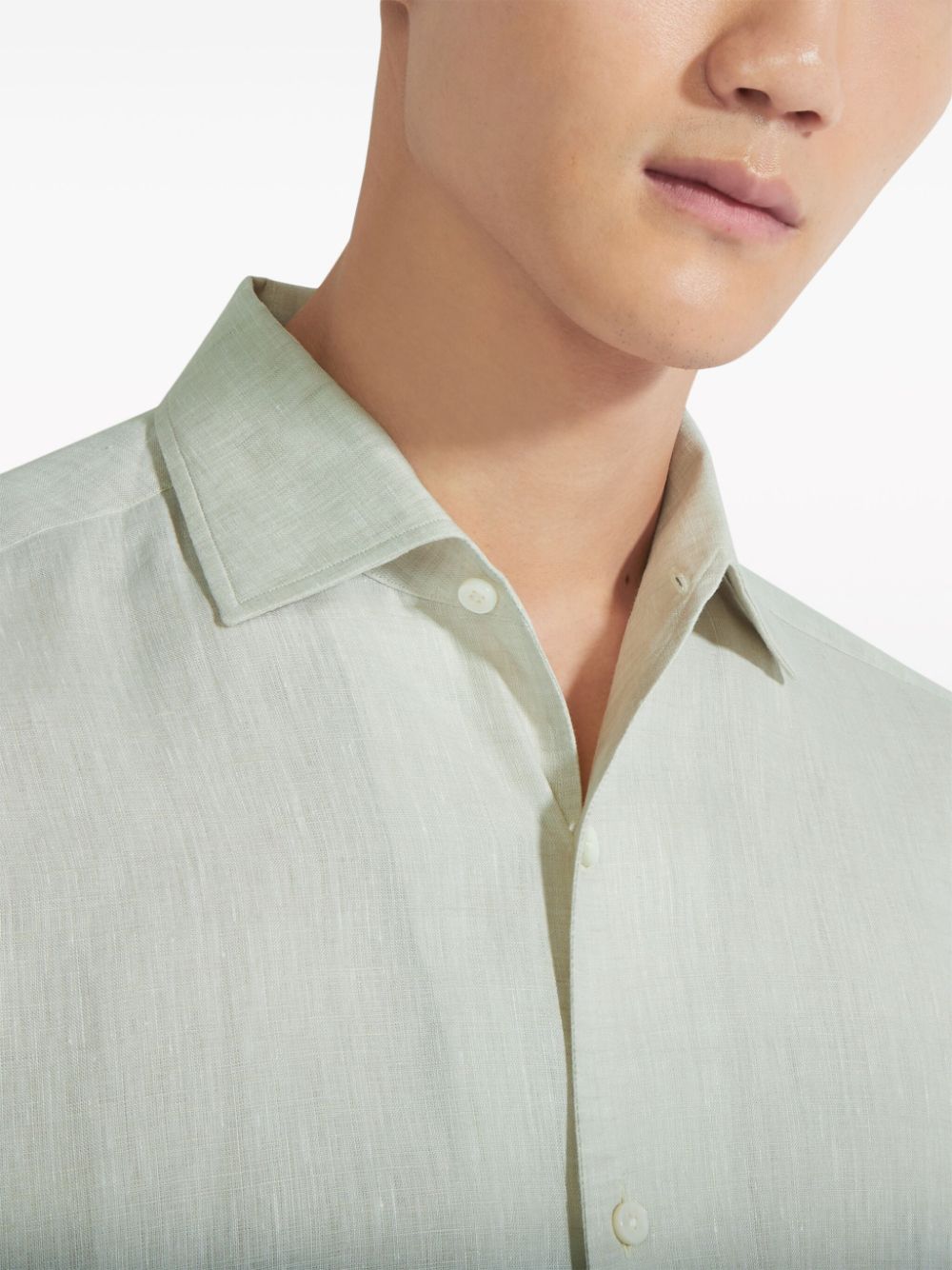 Zegna Oasi linen shirt