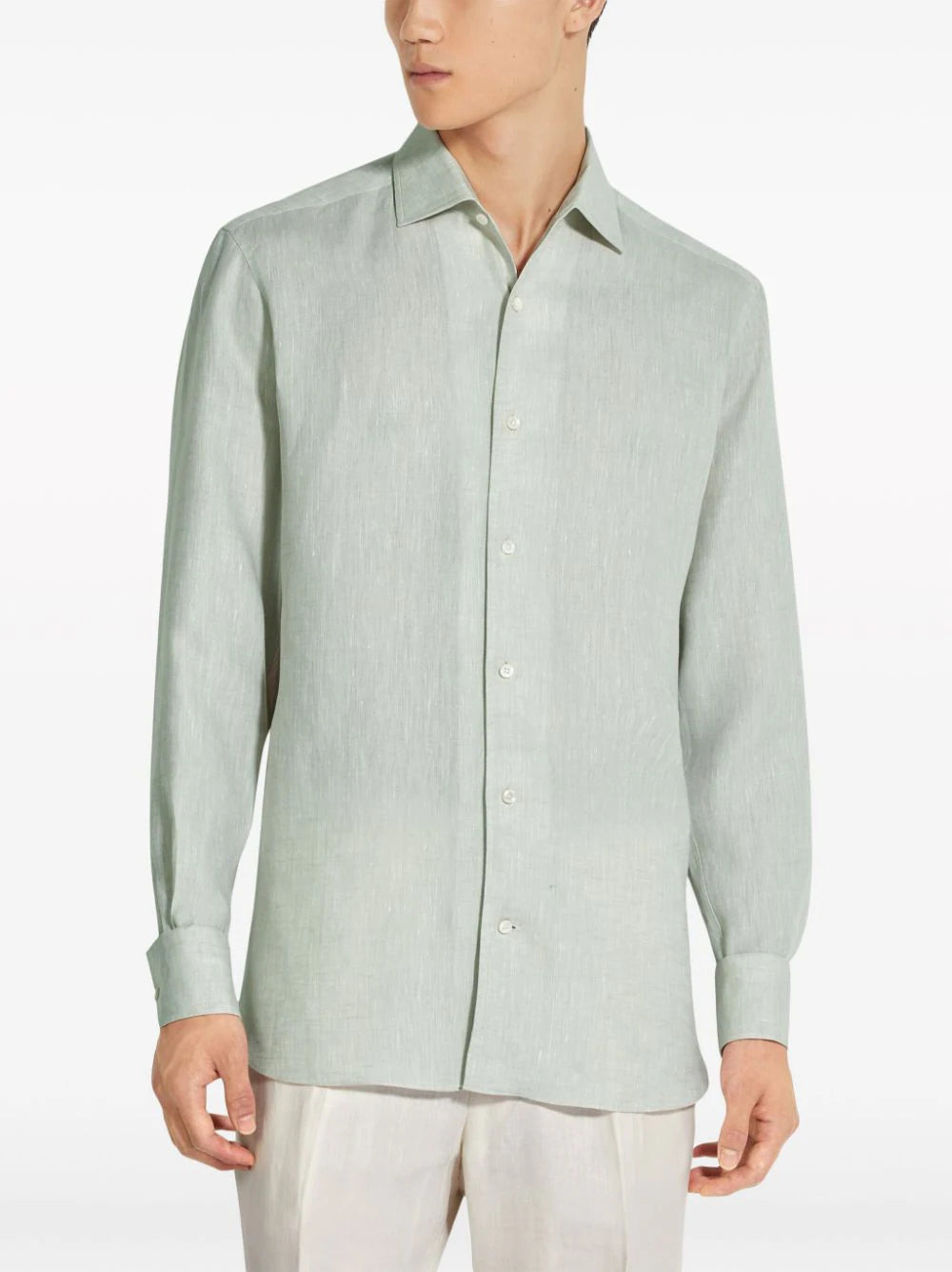 Zegna Oasi linen shirt