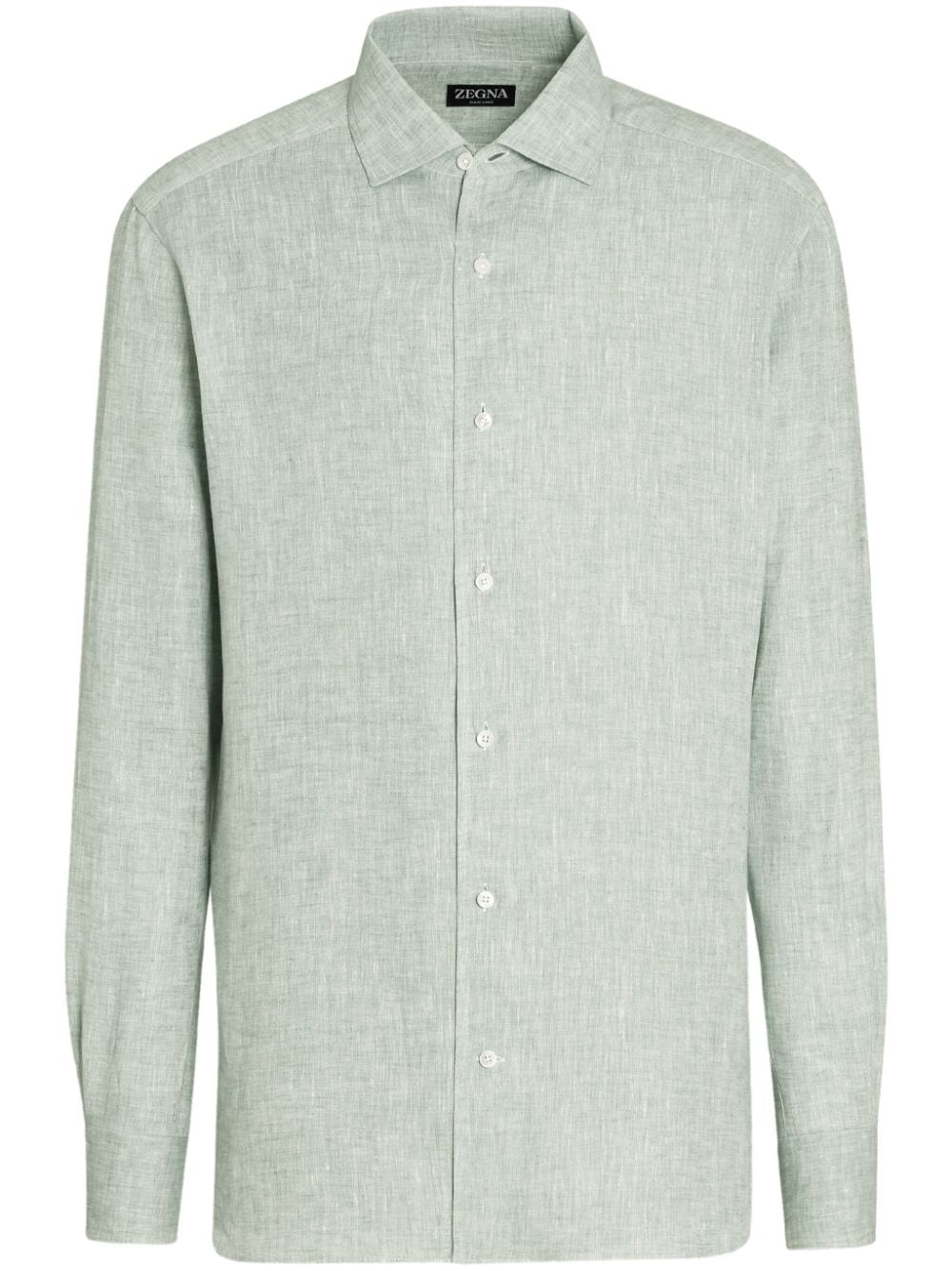 Zegna  Oasi linen shirt