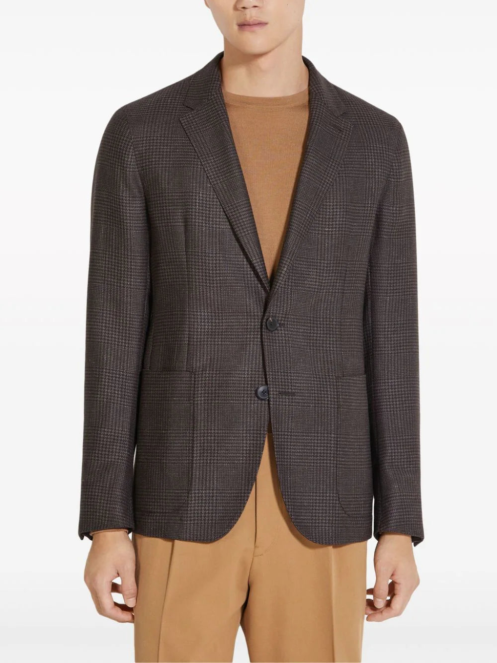 Zegna  notched-lapels single-breasted blazer