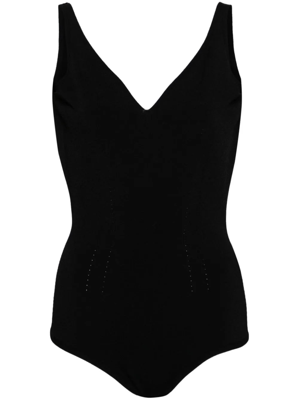 Alexander McQueen  V-neck sleeveless bodysuit