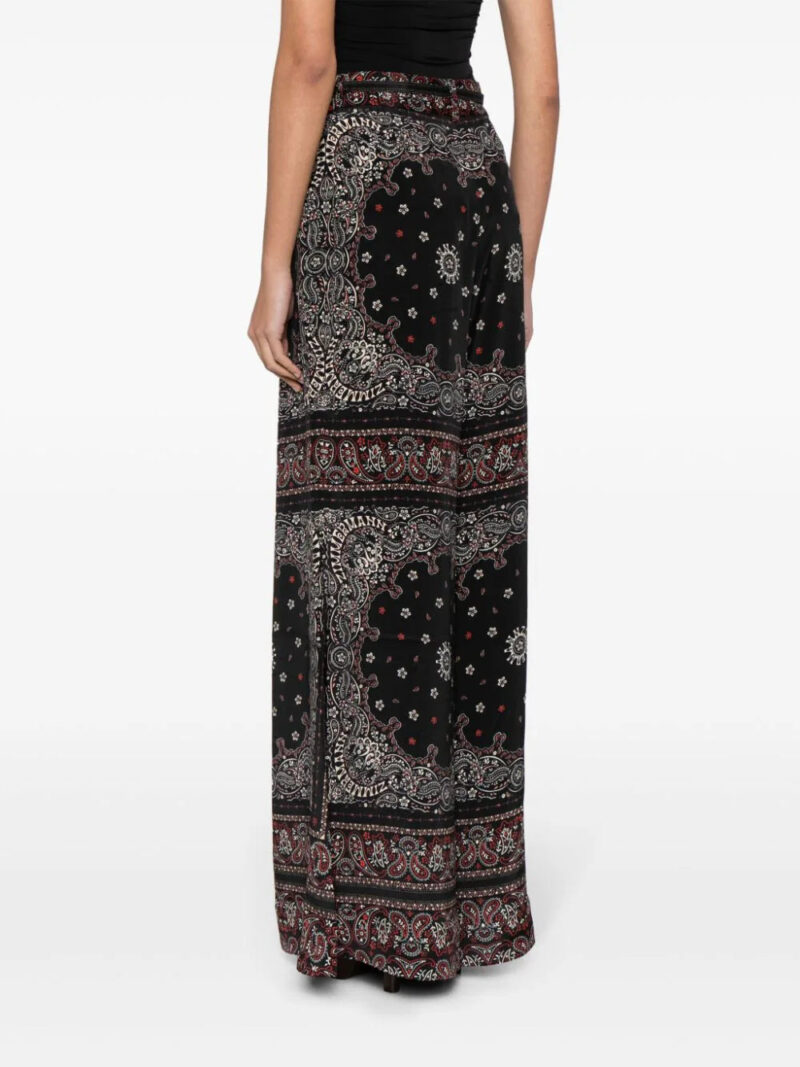 ZIMMERMANN  bandana-print wide-leg trousers