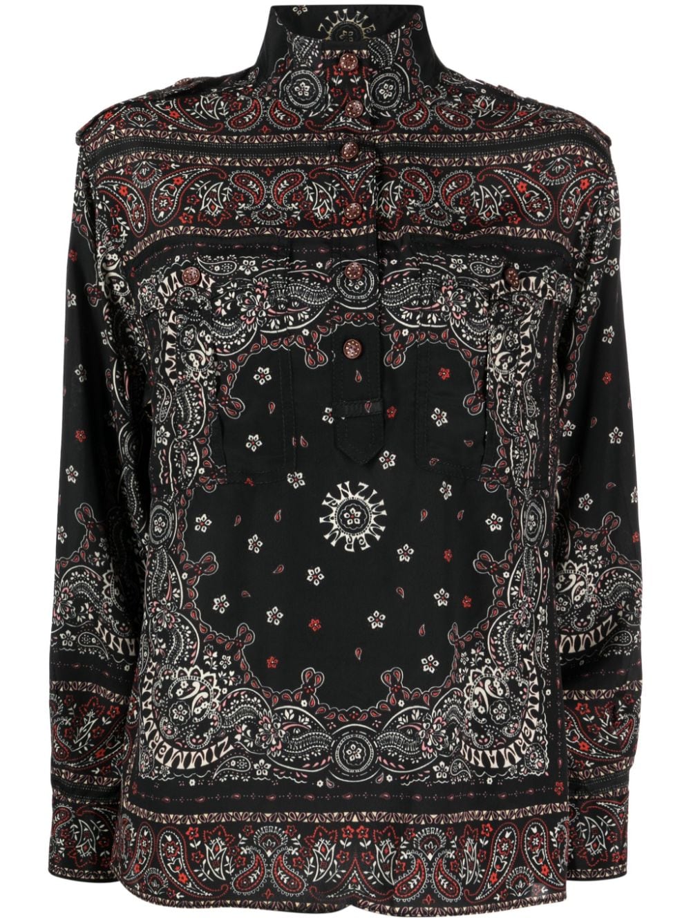ZIMMERMANN  Utility paisley-print blouse