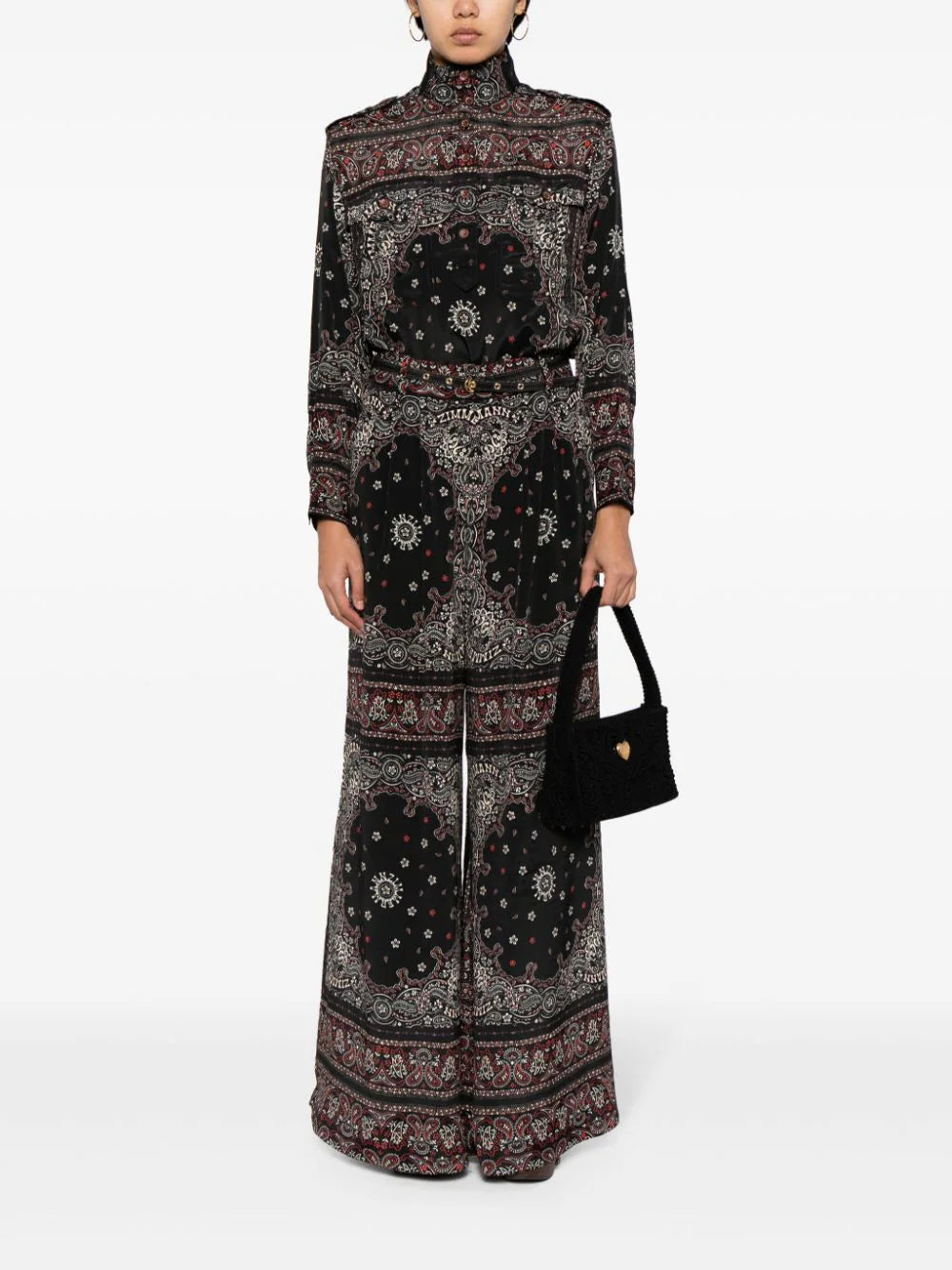 ZIMMERMANN  Utility paisley-print blouse