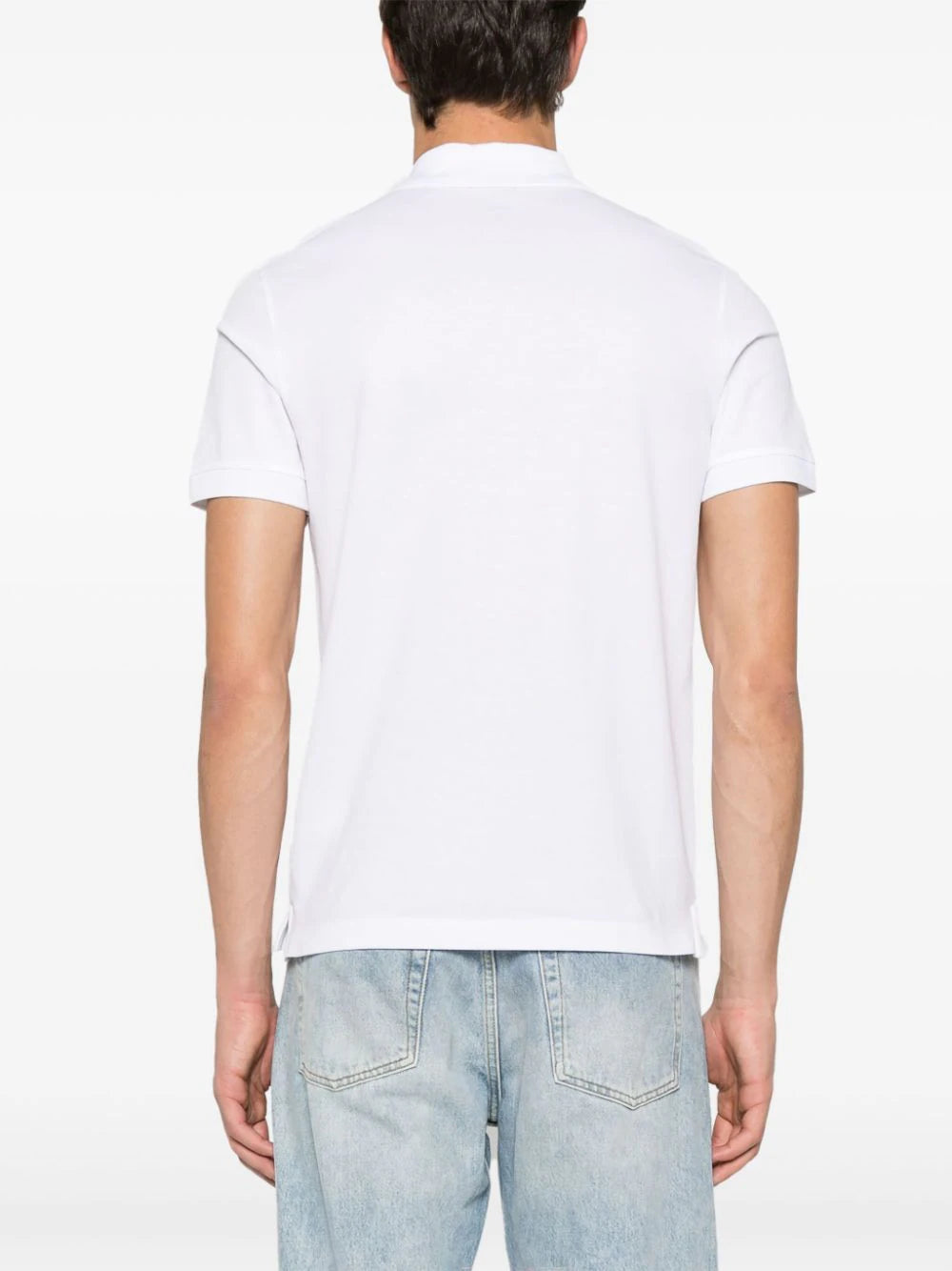 BOSS piqué cotton polo shirt