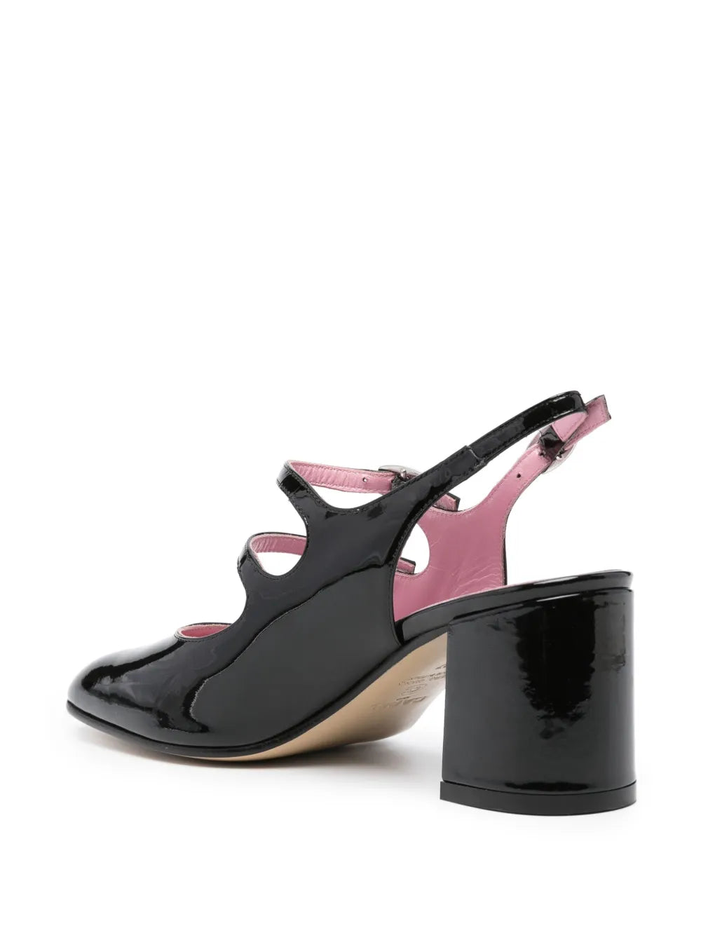 Carel Paris  70mm patent-leather pumps