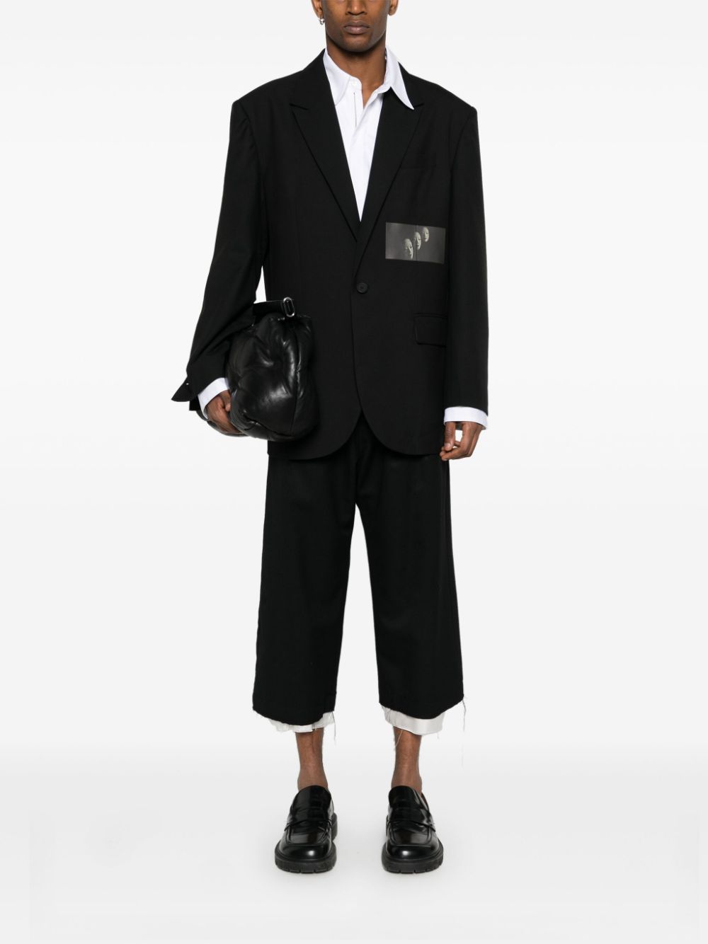 Yuiki Shimoji  graphic-print blazer