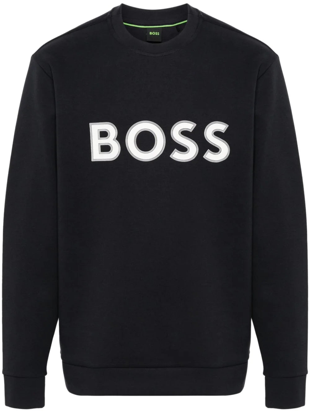 BOSS  logo-raised sweatshirt