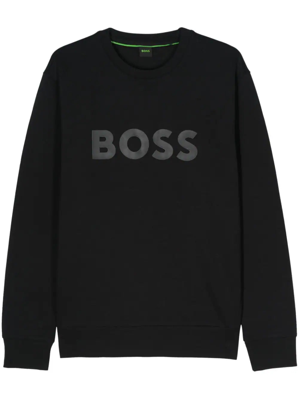 BOSS  logo-appliqué cotton sweatshirt