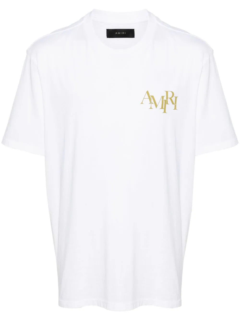 AMIRI  Champagne cotton T-shirt