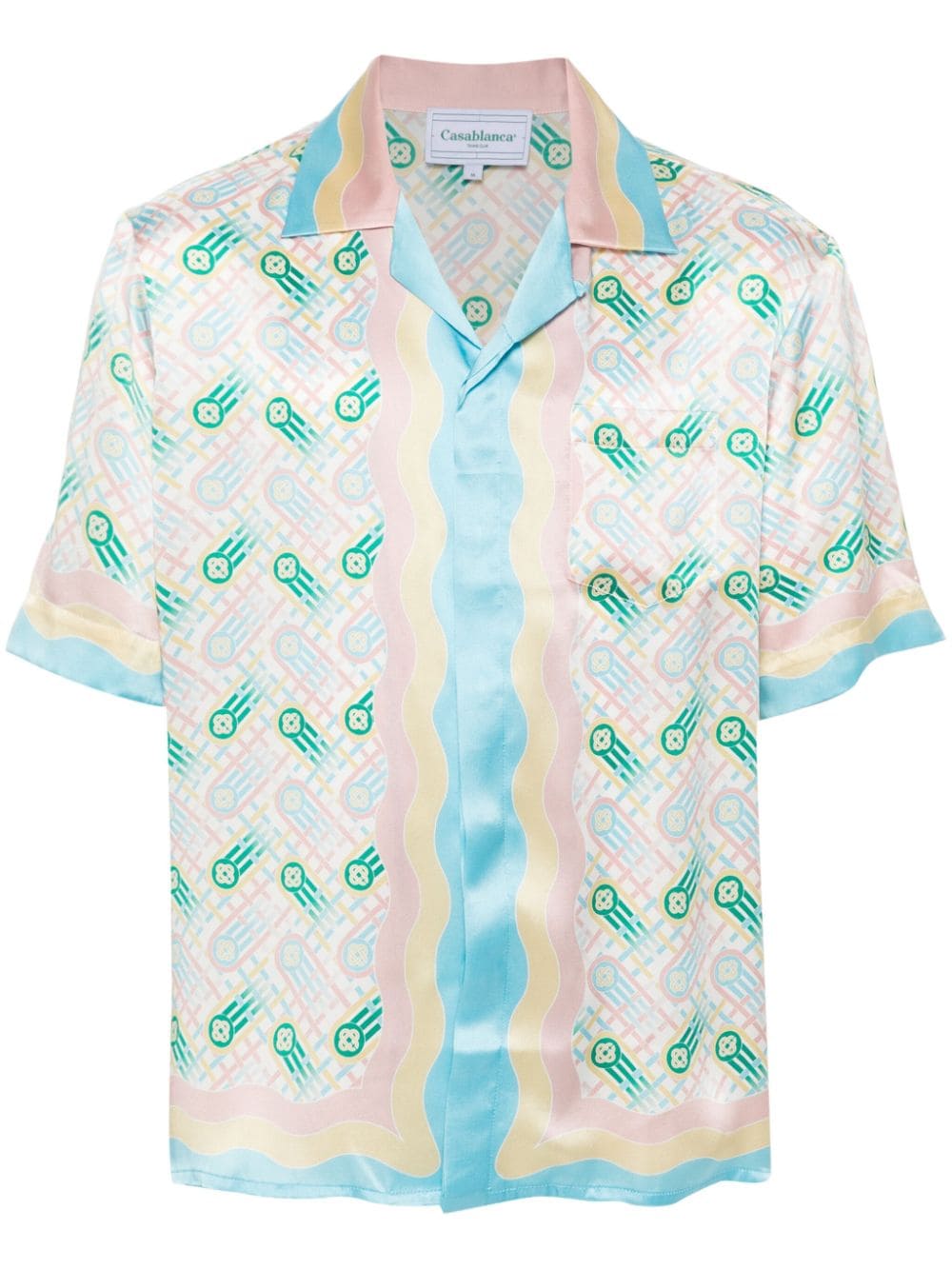 Casablanca Ping Pong silk shirt