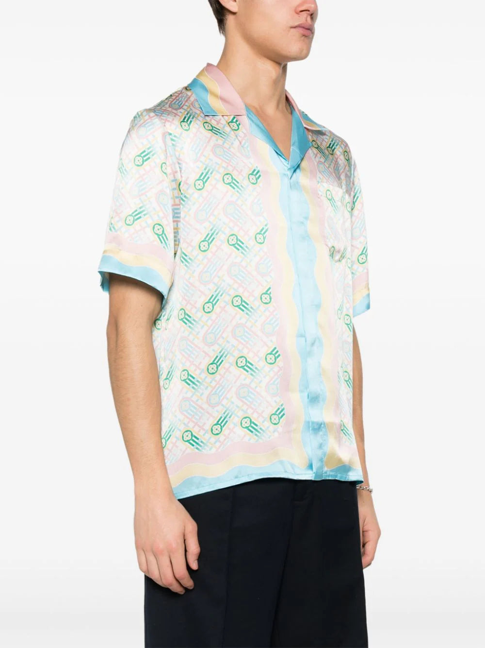 Casablanca  Ping Pong silk shirt