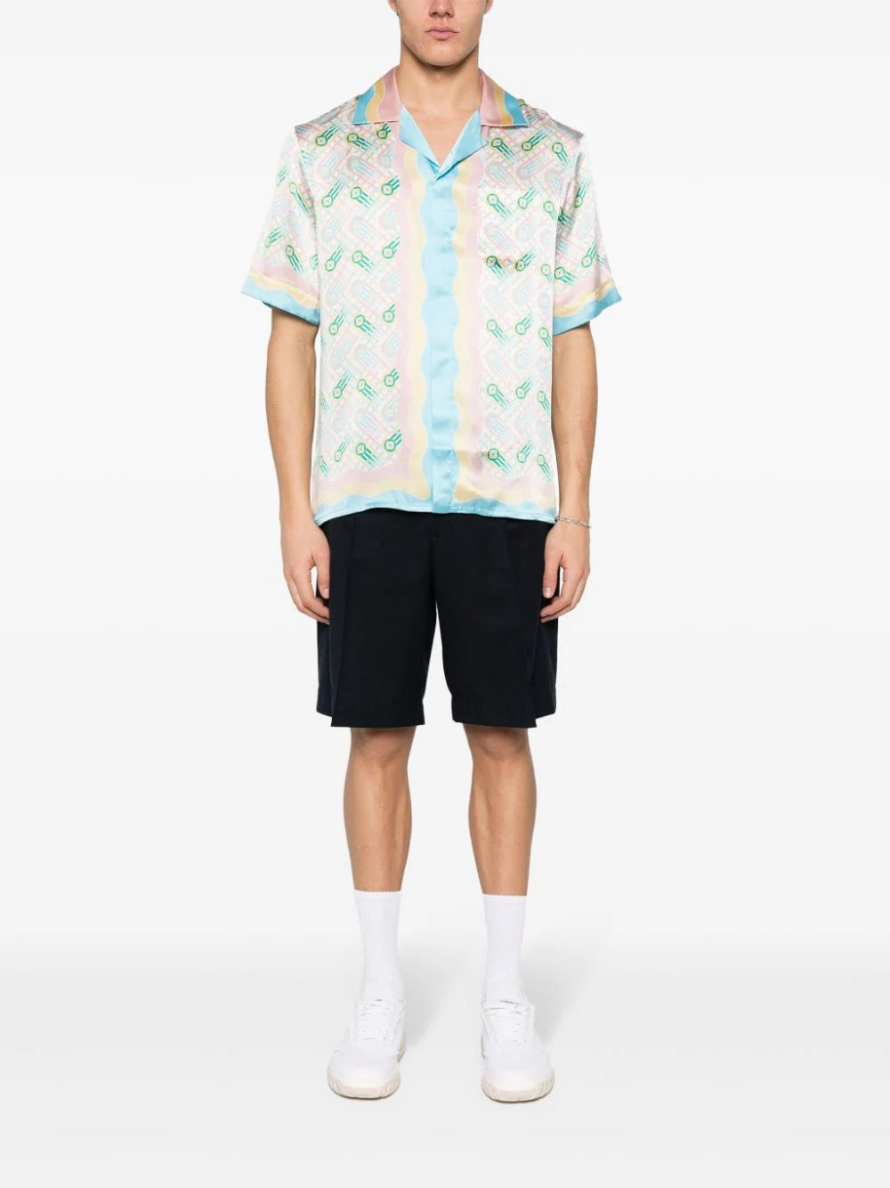 Casablanca  Ping Pong silk shirt
