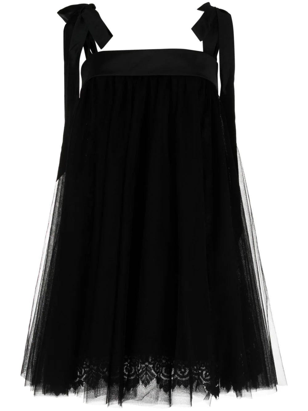 Amsale  tulle trapeze mini dress