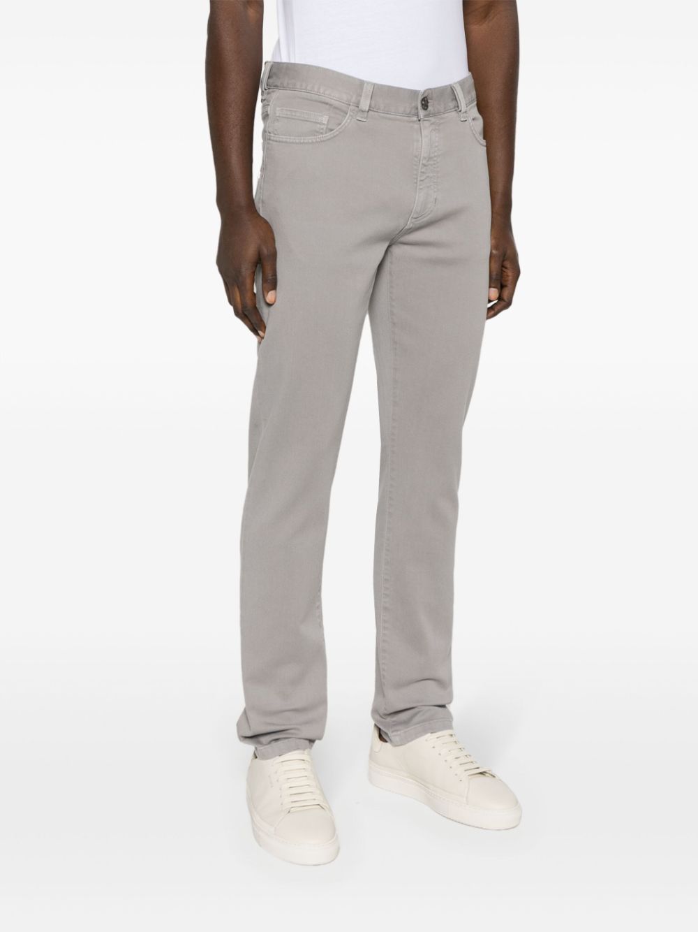 Zegna  mid-rise straight-leg jeans