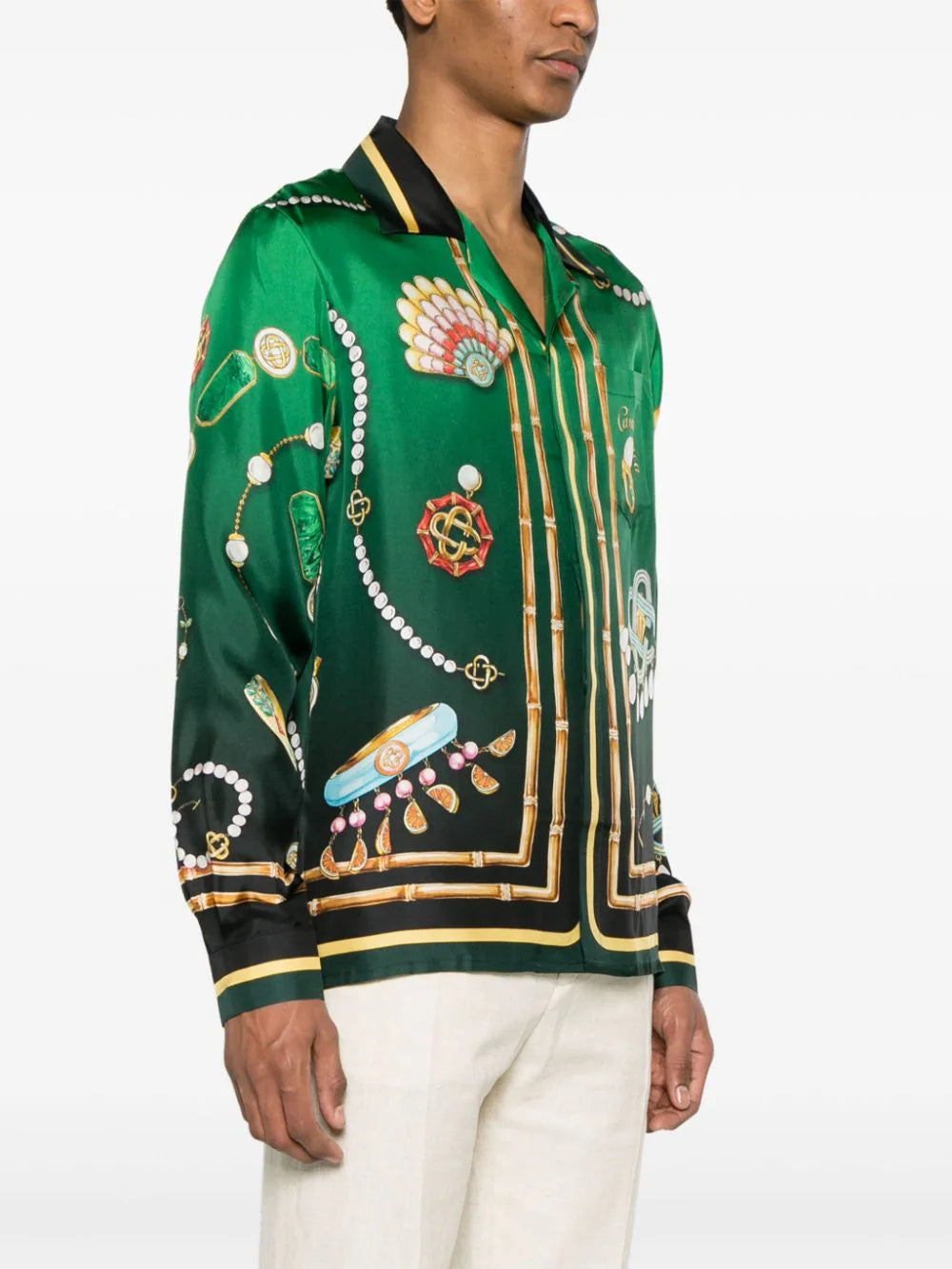 Casablanca  La Boite A Bijoux silk shirt
