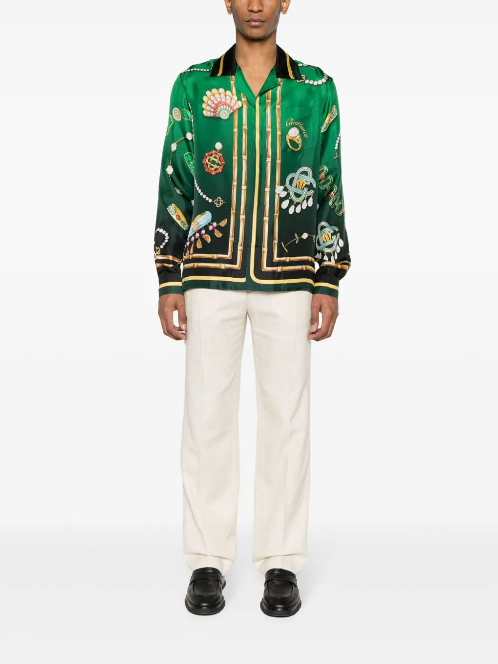 Casablanca  La Boite A Bijoux silk shirt