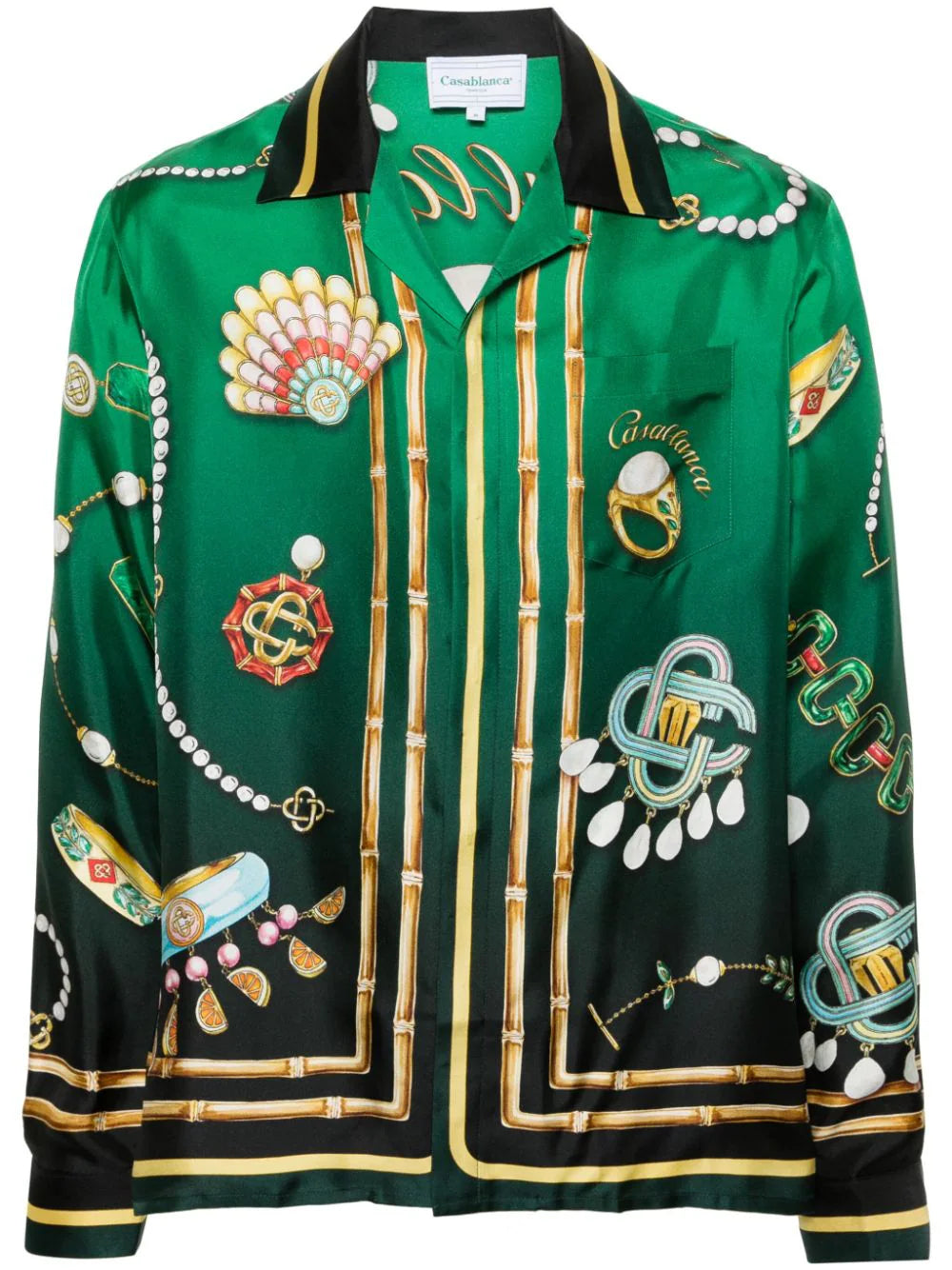 Casablanca  La Boite A Bijoux silk shirt