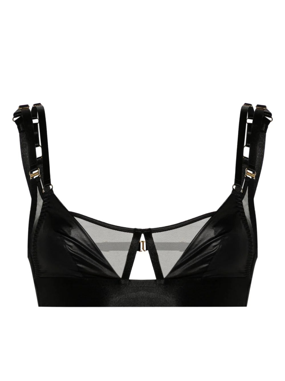 Bordelle  Vero triangle-cup satin bra