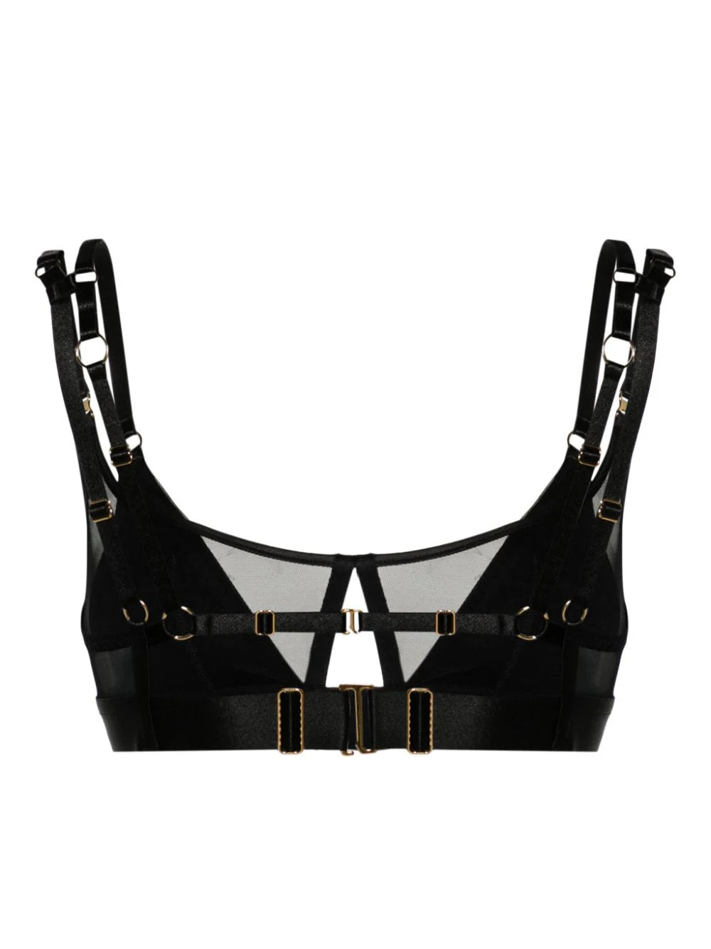 Bordelle  Vero triangle-cup satin bra