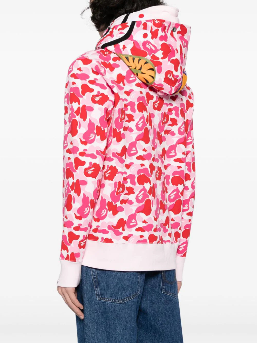 A BATHING APE®  ABC Camo Shark-print hoodie