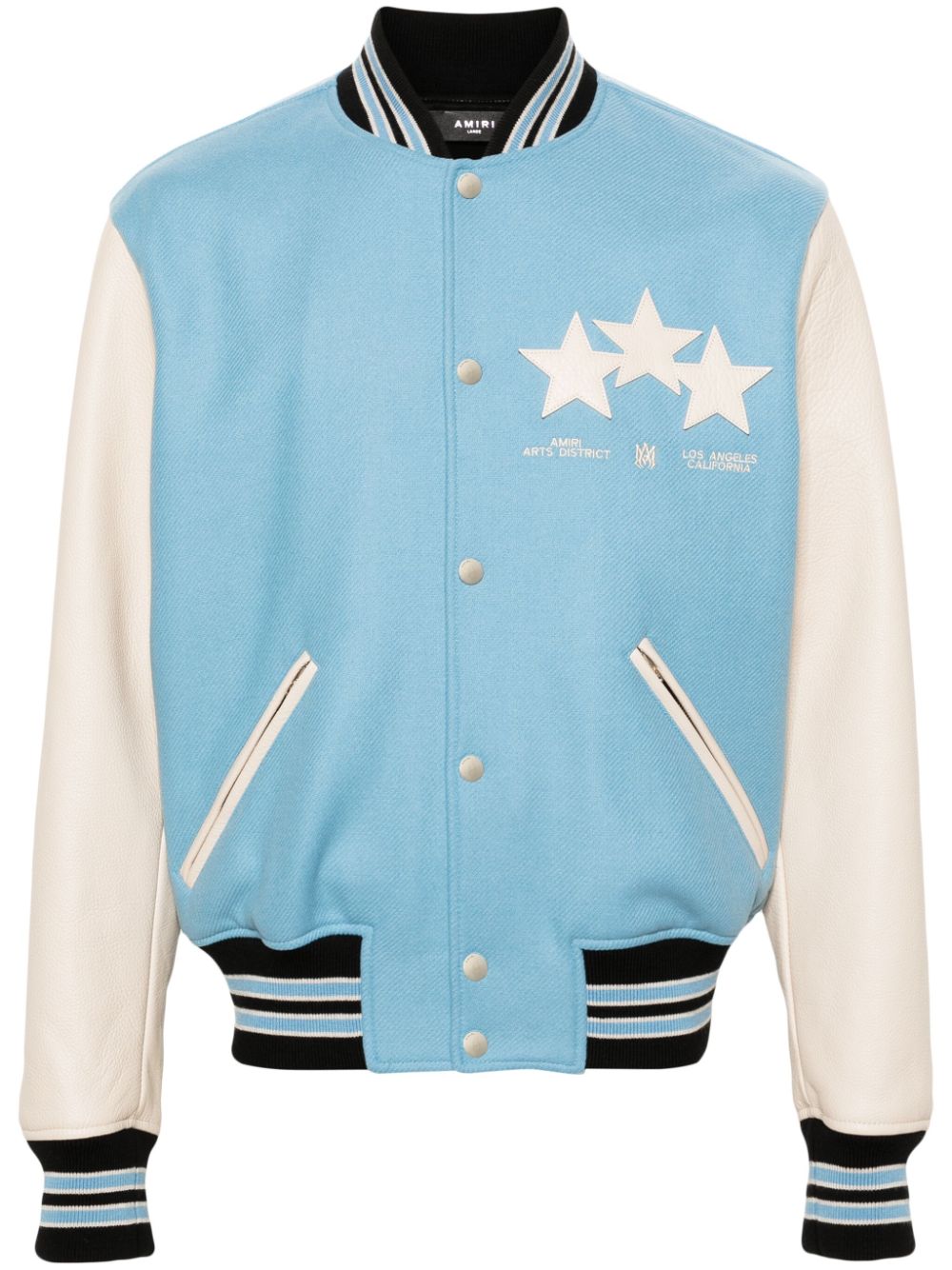 AMIRI star-patches bomber jacket