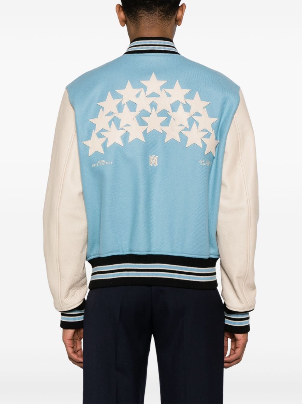 AMIRI star-patches bomber jacket