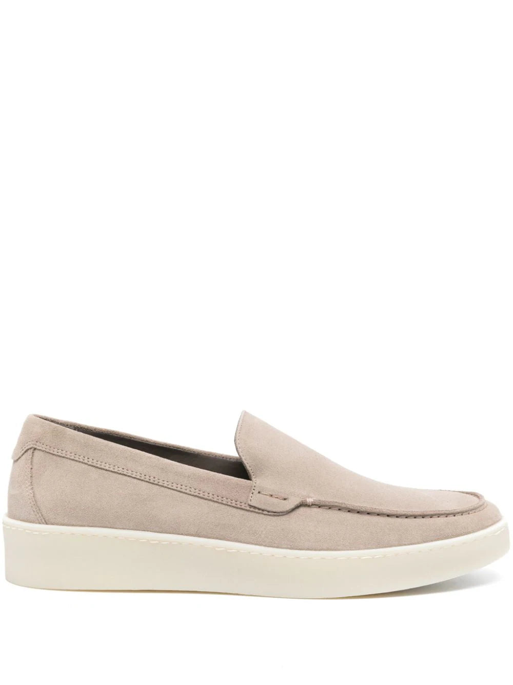 Boggi Milano  debossed-logo leather loafers