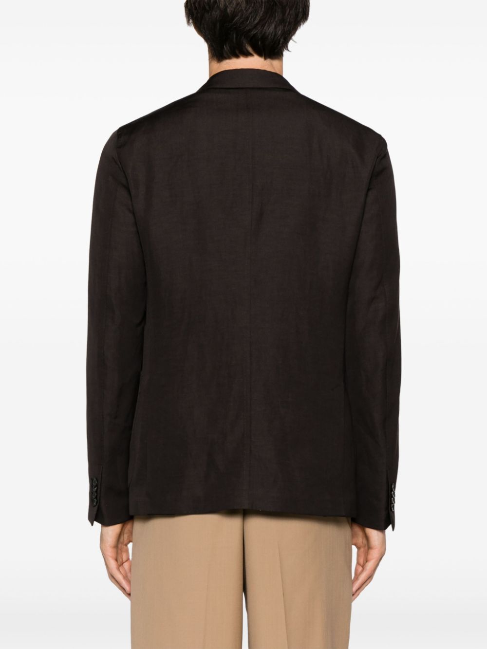 Zegna notched-lapels single-breasted blazer