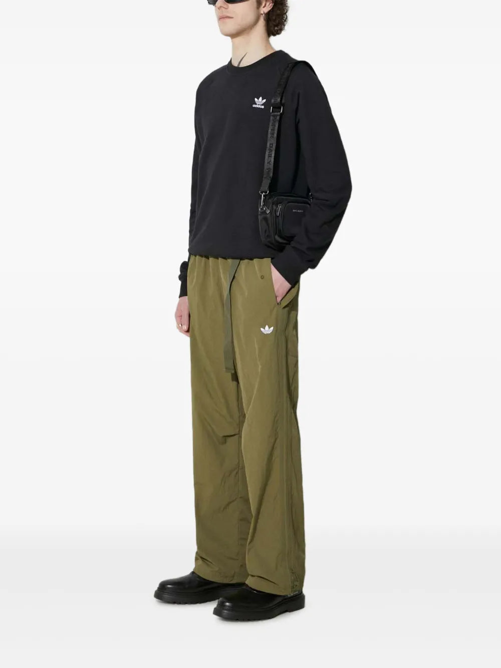 adidas logo-embroidered sweatshirt