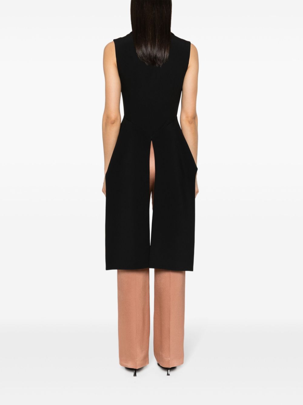 Alberta Ferretti  coat tail-detail waistcoat