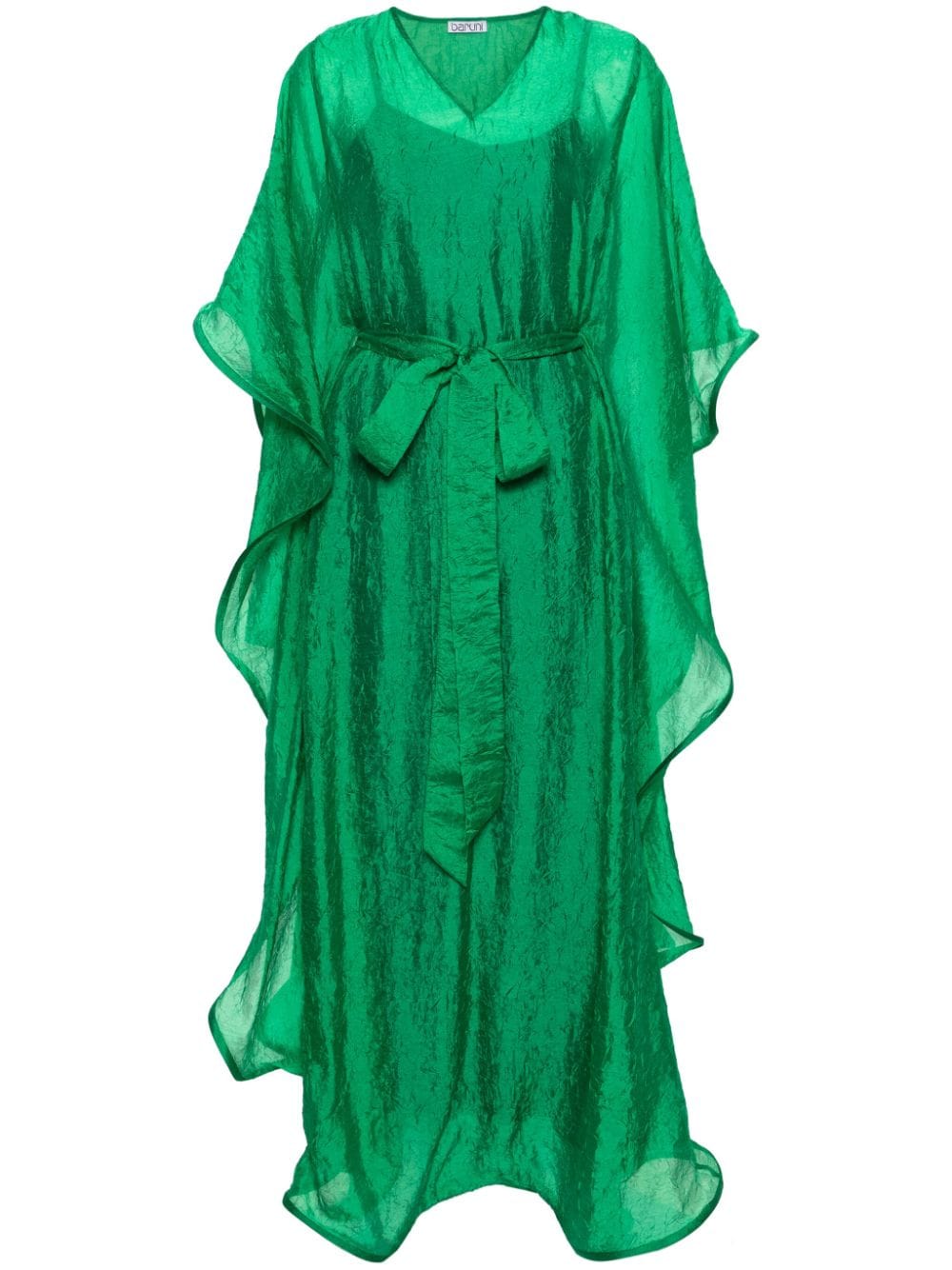 Baruni  Begonia crinkled maxi kaftan