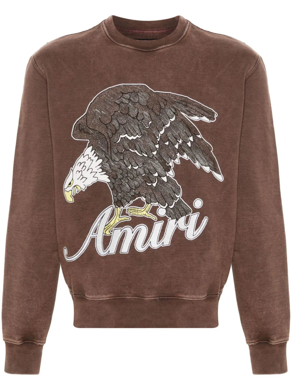 AMIRI  Eagle-print cotton sweatshirt