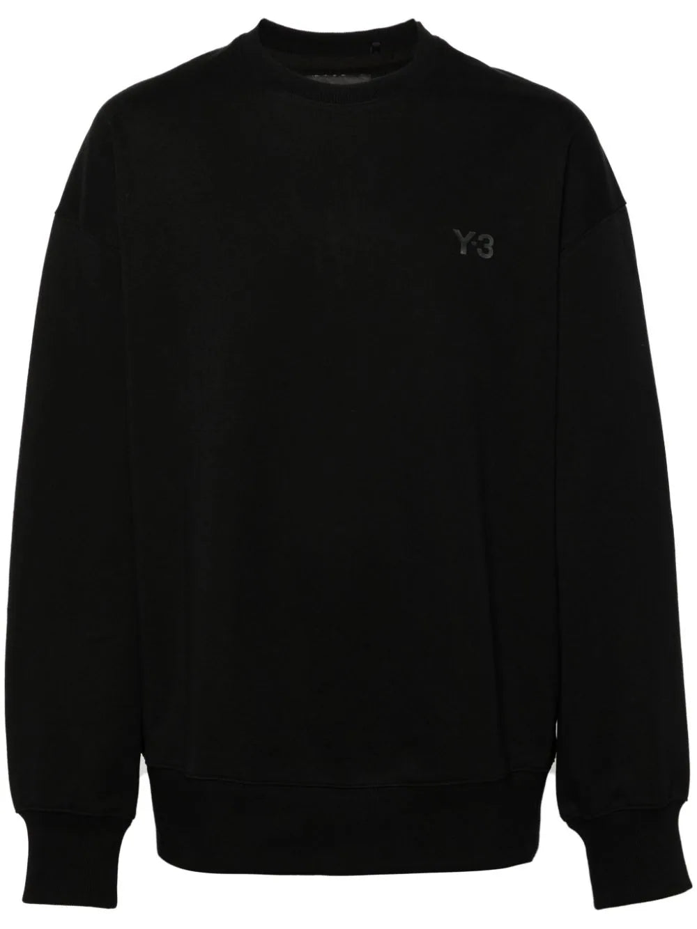 Y-3  logo-appliqué drop-shoulder sweatshirt