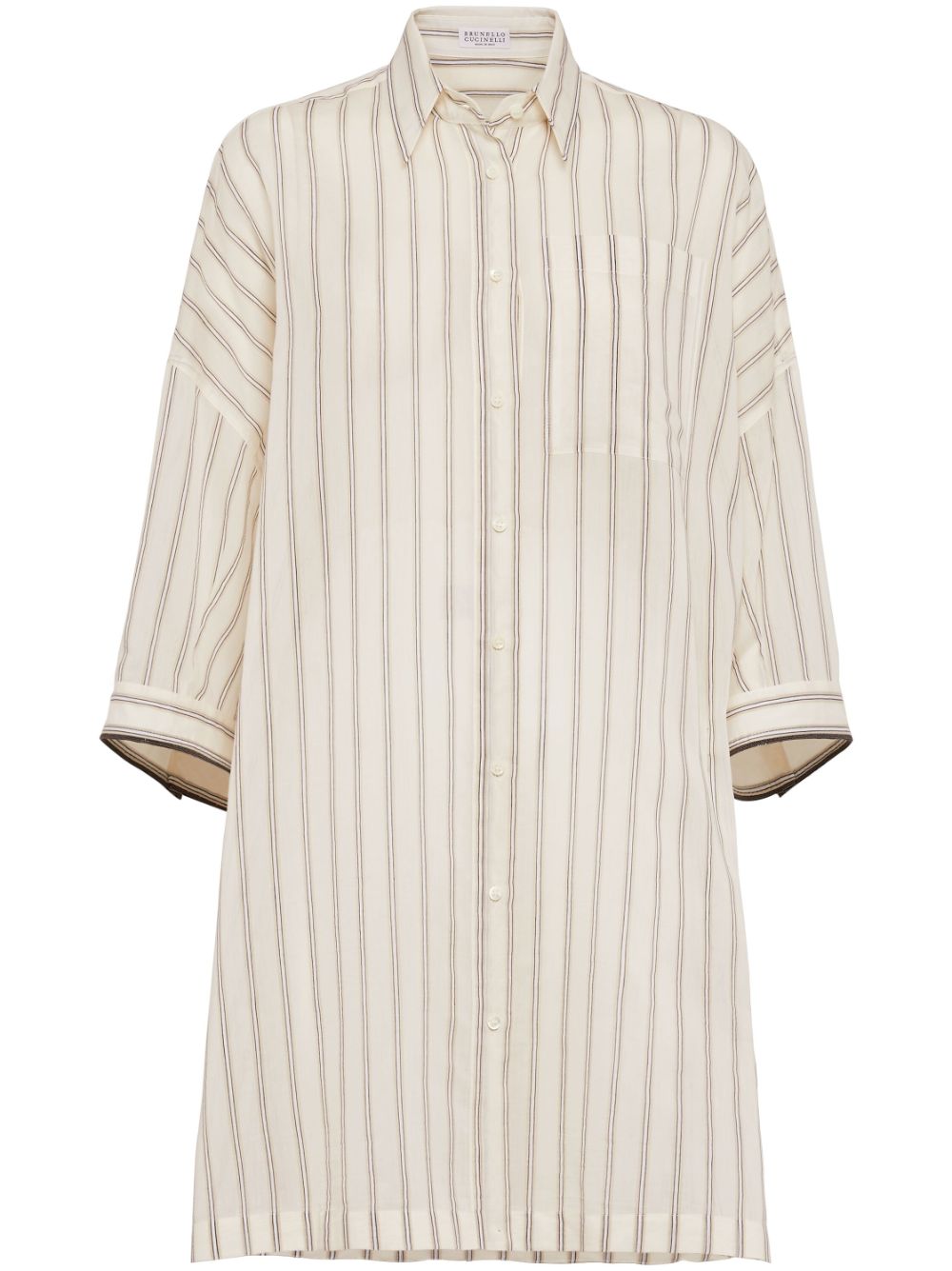 Brunello Cucinelli  Monili chain-detail shirt