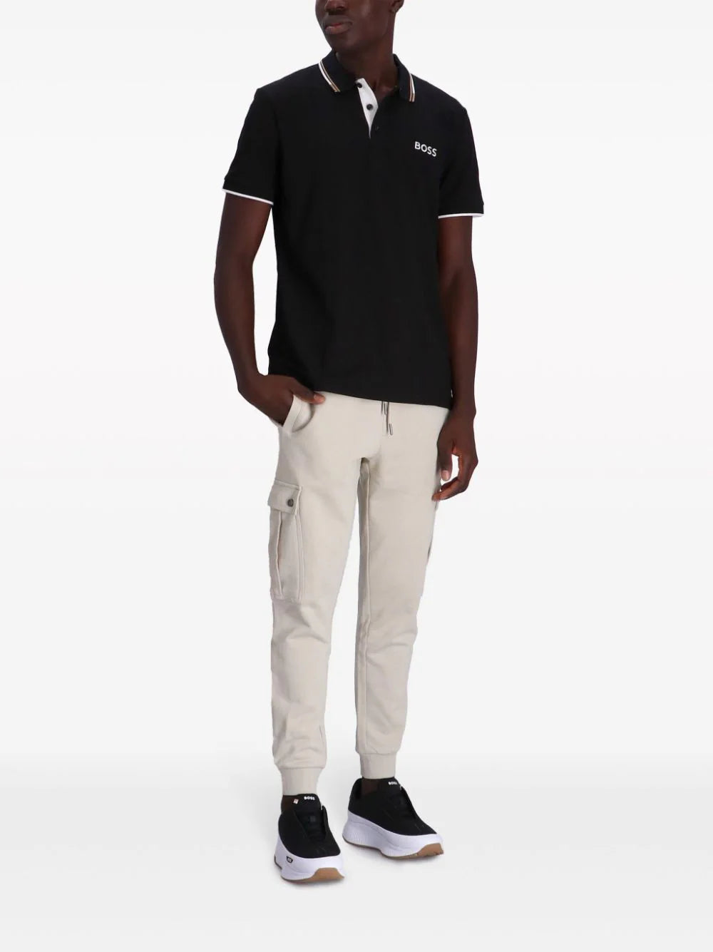 BOSS Paddy Curved polo shirt
