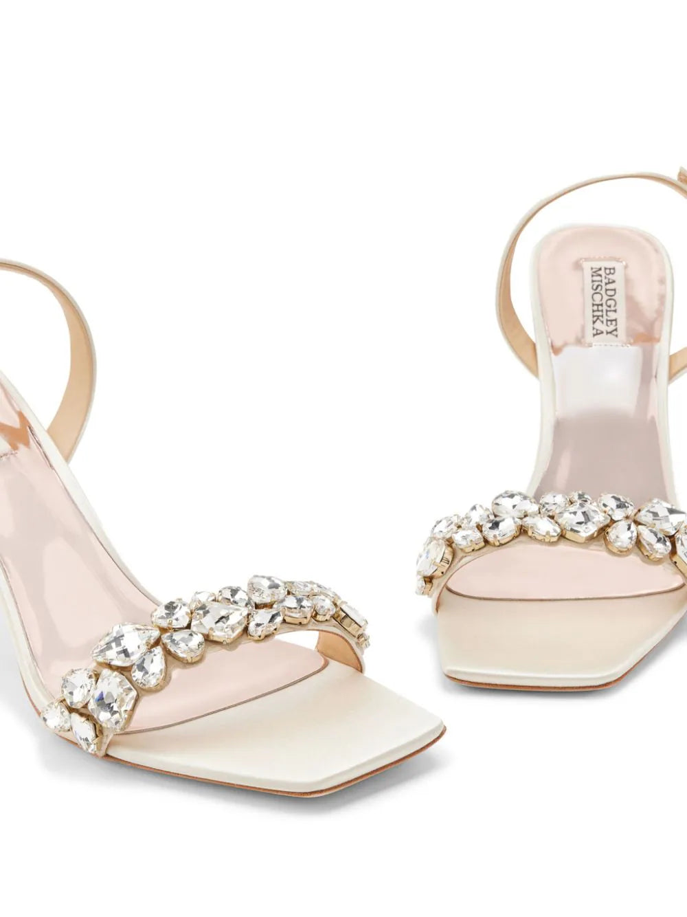 Badgley Mischka  Leanna 85mm crystal sandals