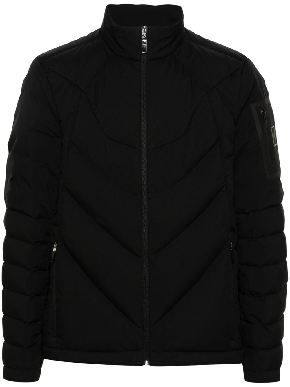 BOSS quilted padded jacket