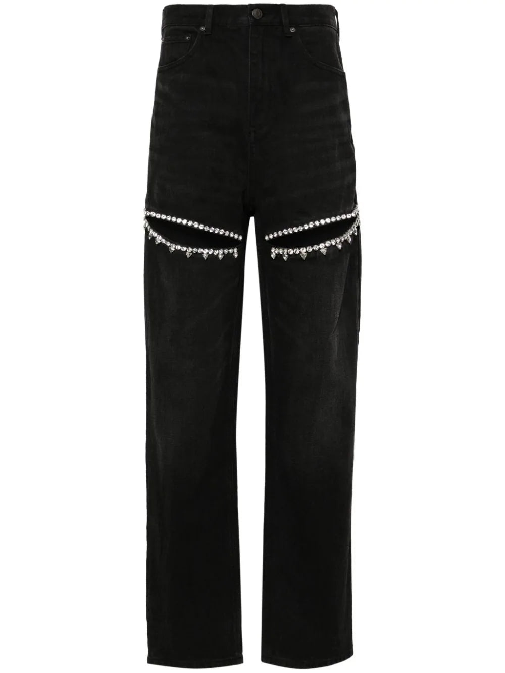 AREA Crystal Slit tapered leg
