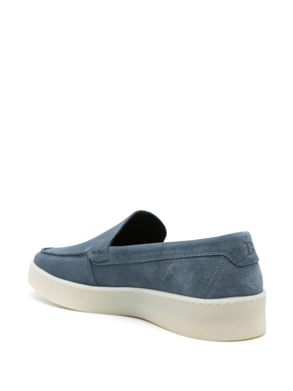 Boggi Milano  suede slip-on loafers
