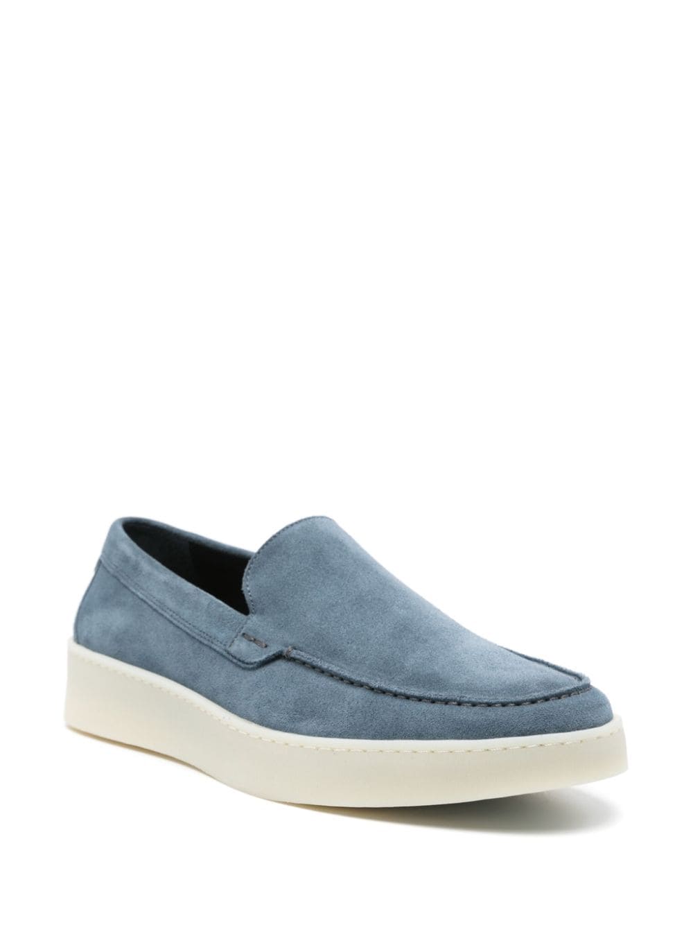 Boggi Milano  suede slip-on loafers