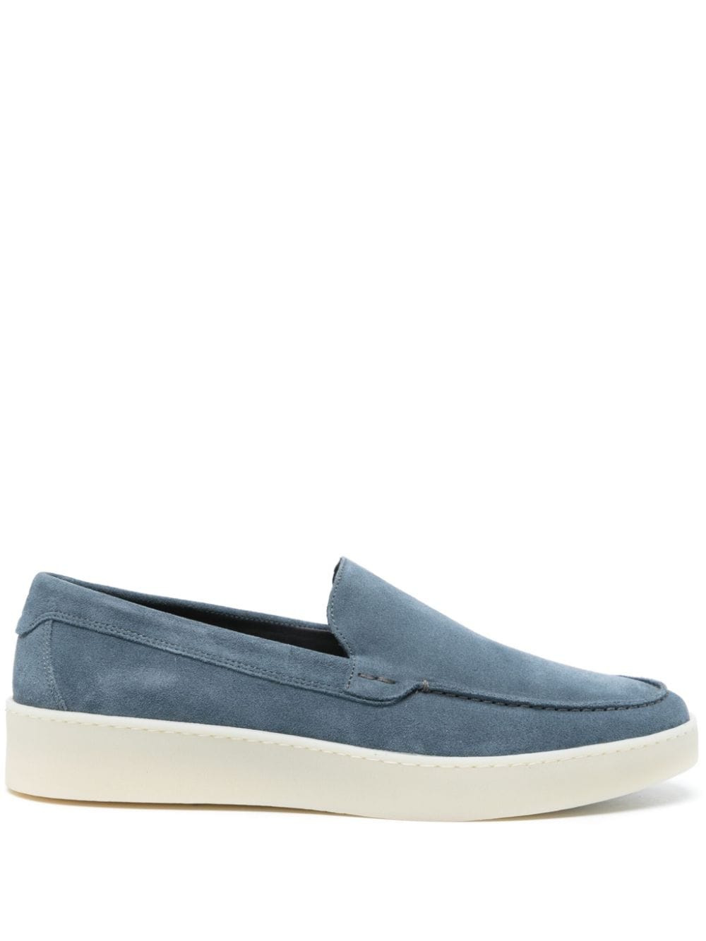 Boggi Milano  suede slip-on loafers