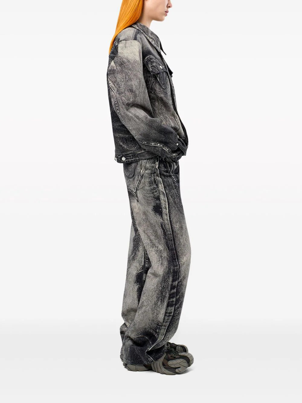 CamperLab  abstract-pattern jeans