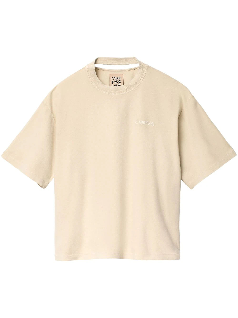 CamperLab  logo-embroidered cotton T-shirt