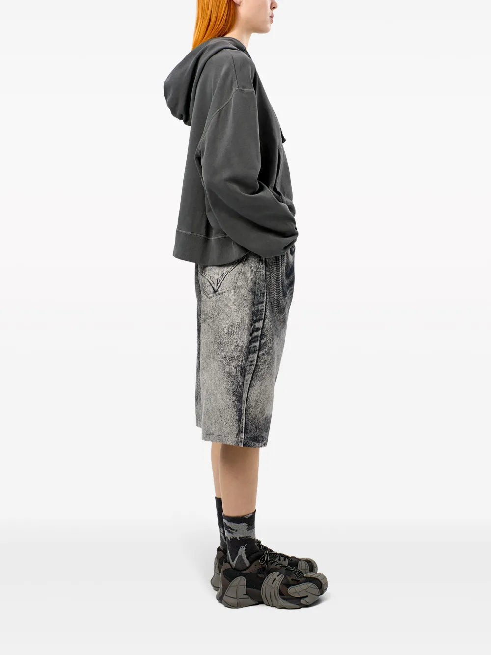 CamperLab  logo-embroidered cotton hoodie