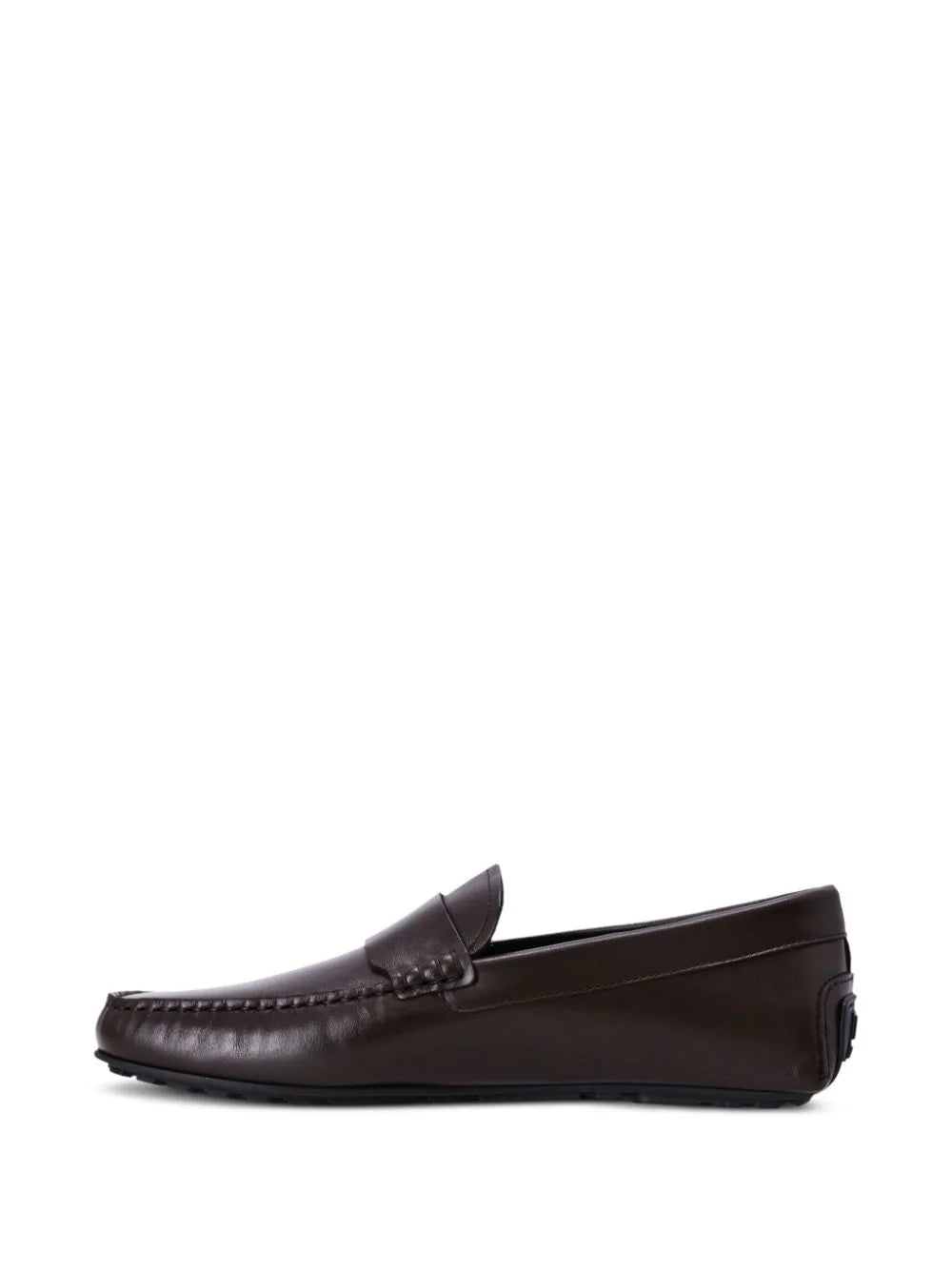 BOSS  Noel logo-debossed leather loafers
