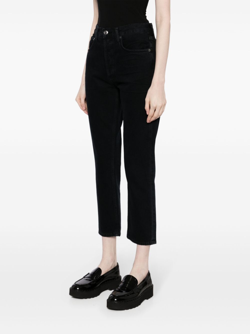 AGOLDE Riley cropped jeans