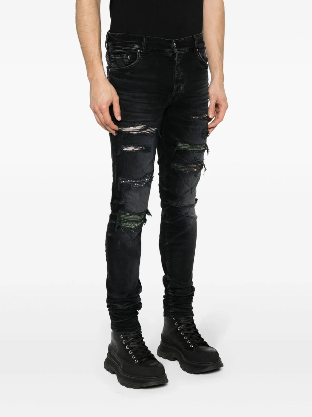 AMIRI  Thrasher skinny jeans