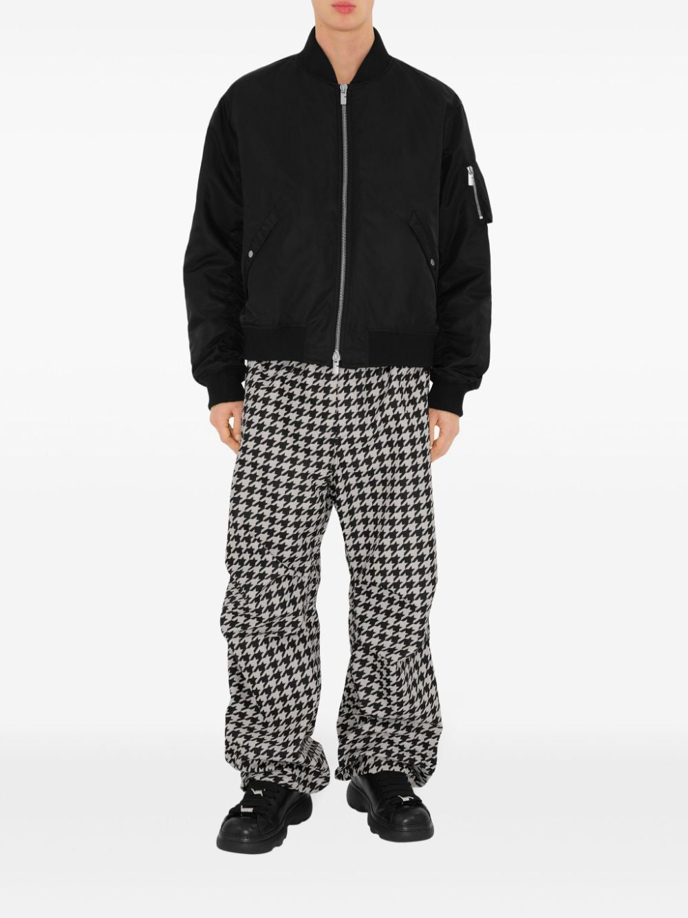 Burberry padded bomber jacket