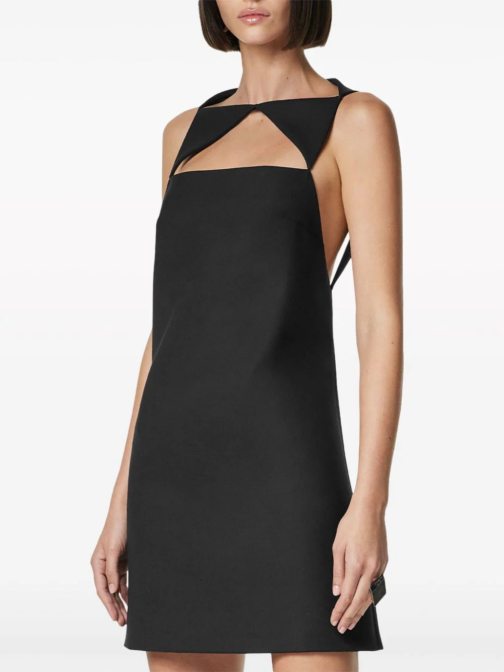 Versace  cut-out sleeveless minidress